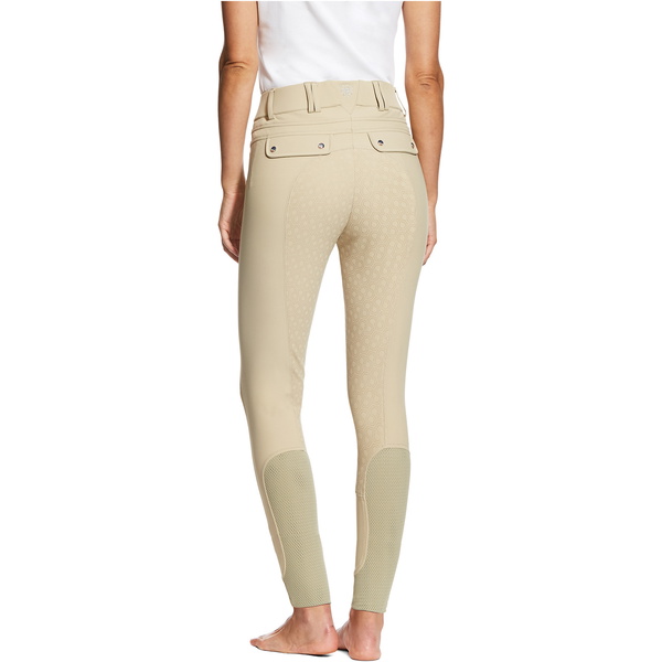 Ariat Damen Tri Factor Grip Vollsitz-Reithose Tan